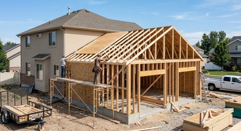 Wood Garage Installation in Naples, FL