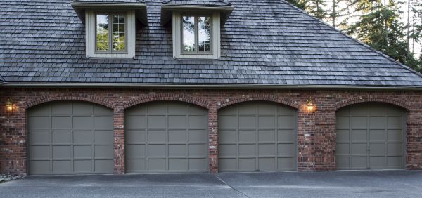 Four Car Garage Installation