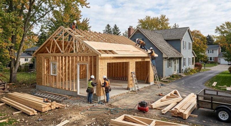 Garage Addition Installation in Summerville, SC