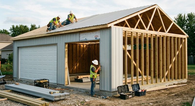 Garage Construction in North Charleston, SC