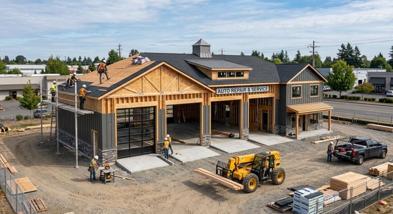 Industrial Garage Construction in Mount Pleasant, SC