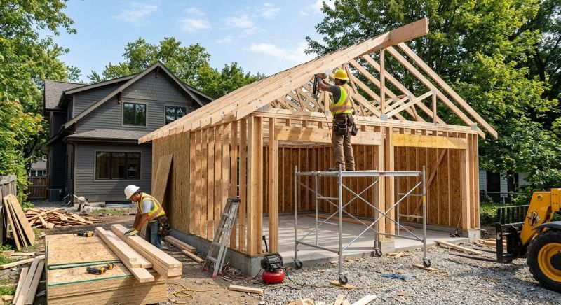 Storage Garage Construction in Katy, TX