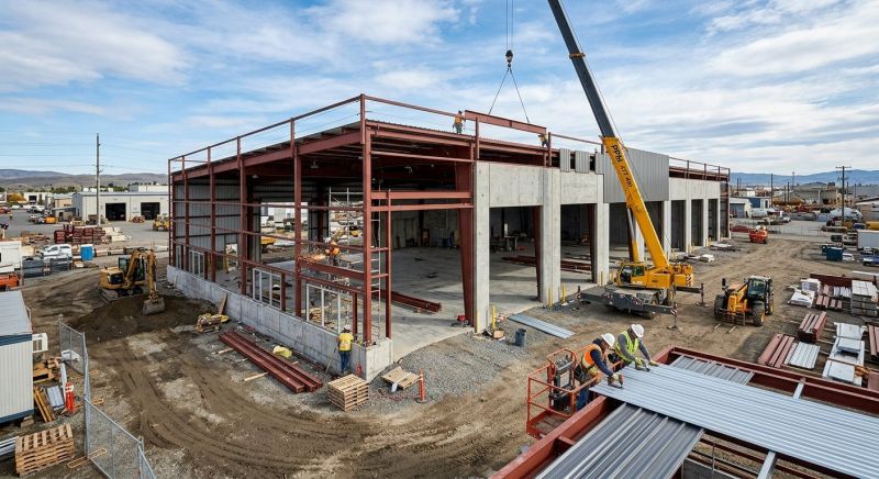 Warehouse Garage Construction in Mount Pleasant, SC
