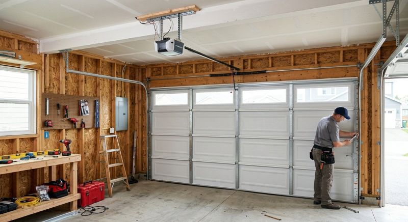 Wood Garage Installation in Naples, FL