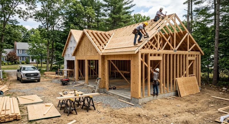 Wood Garage Installation in Charleston, SC